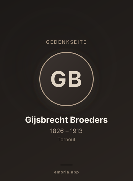 Gedenkportrait von Gijsbrecht Broeders