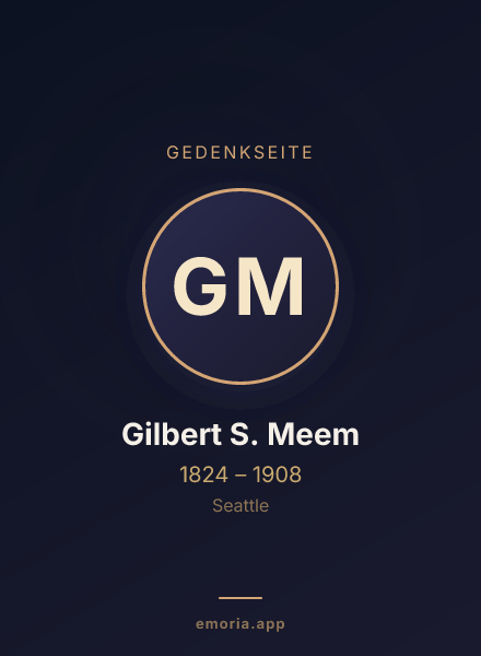Gedenkportrait von Gilbert S. Meem