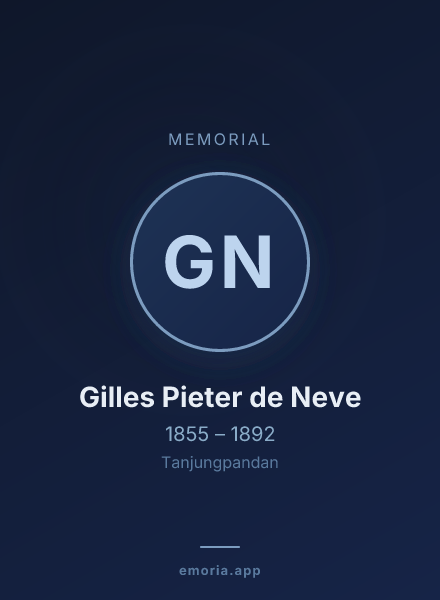 Memorial portrait of Gilles Pieter de Neve