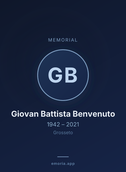 Memorial portrait of Giovan Battista Benvenuto
