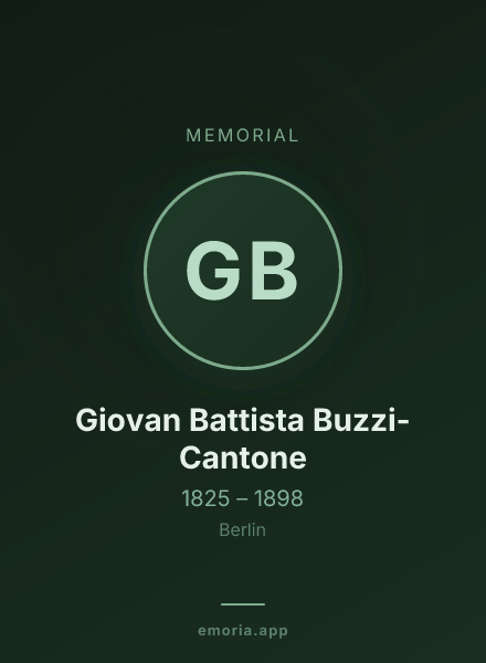 Memorial portrait of Giovan Battista Buzzi-Cantone