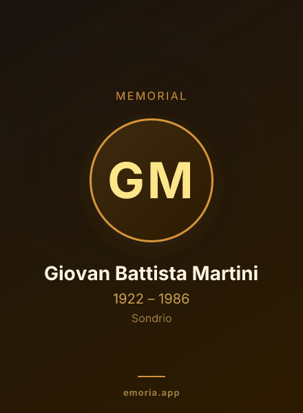 Memorial portrait of Giovan Battista Martini