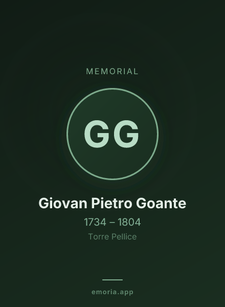 Memorial portrait of Giovan Pietro Goante