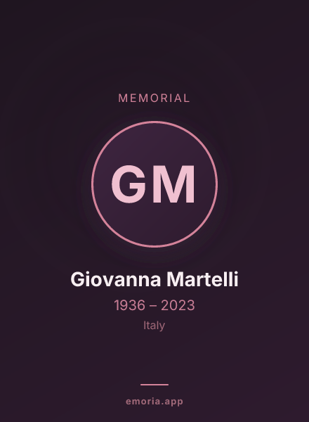 Memorial portrait of Giovanna Martelli