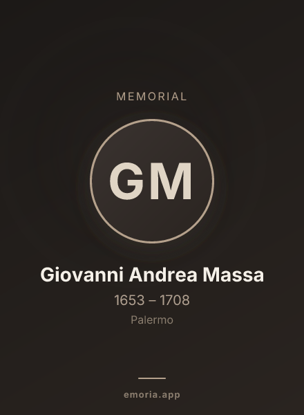 Memorial portrait of Giovanni Andrea Massa