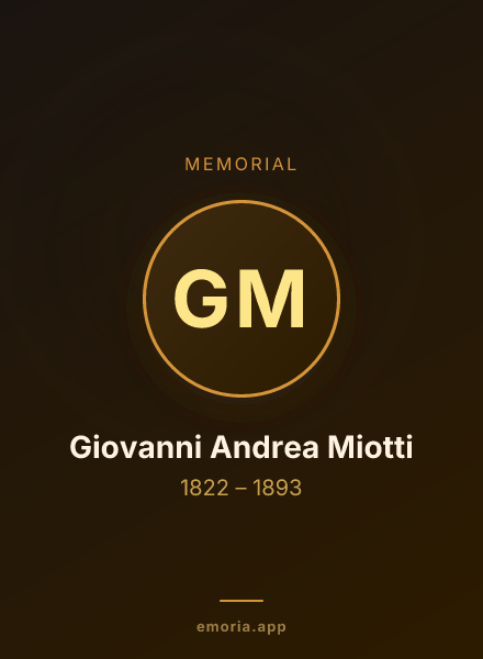 Memorial portrait of Giovanni Andrea Miotti