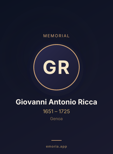 Memorial portrait of Giovanni Antonio Ricca