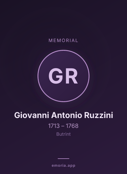 Memorial portrait of Giovanni Antonio Ruzzini