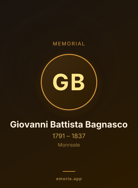 Memorial portrait of Giovanni Battista Bagnasco
