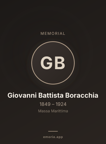 Memorial portrait of Giovanni Battista Boracchia