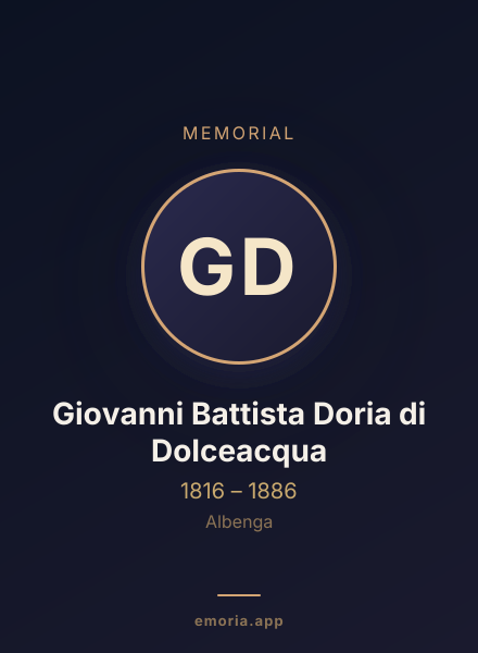 Memorial portrait of Giovanni Battista Doria di Dolceacqua