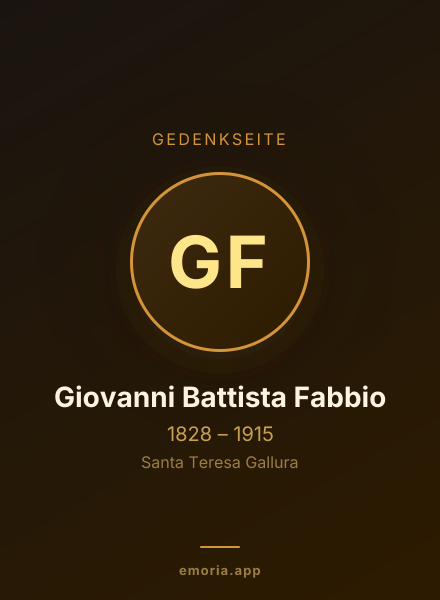 Gedenkportrait von Giovanni Battista Fabbio