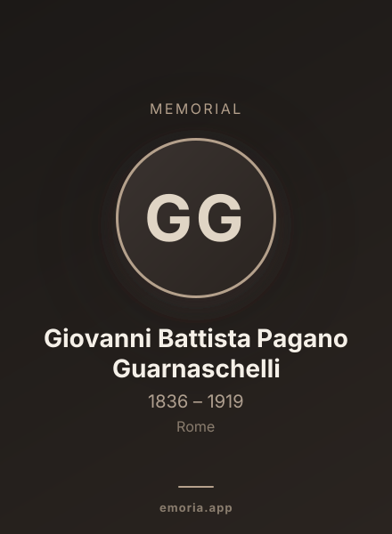 Memorial portrait of Giovanni Battista Pagano Guarnaschelli