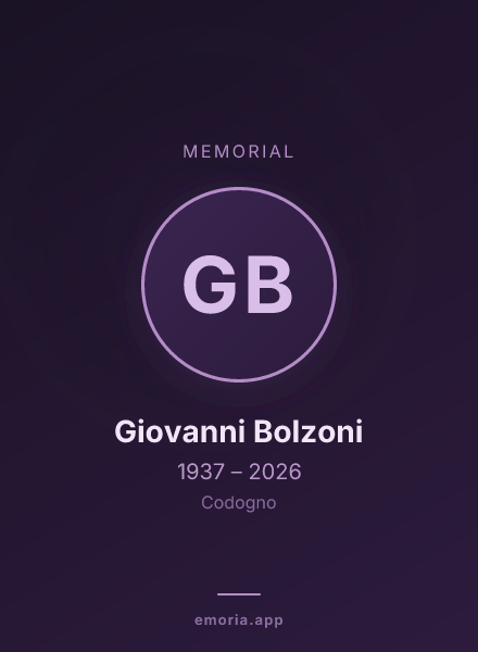 Memorial portrait of Giovanni Bolzoni
