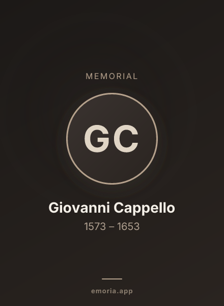 Memorial portrait of Giovanni Cappello