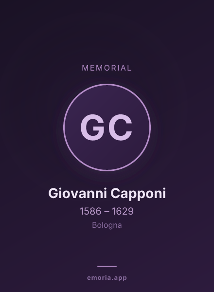 Memorial portrait of Giovanni Capponi