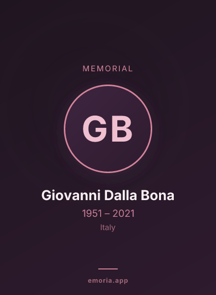 Memorial portrait of Giovanni Dalla Bona