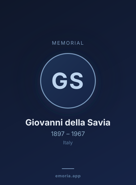 Memorial portrait of Giovanni della Savia