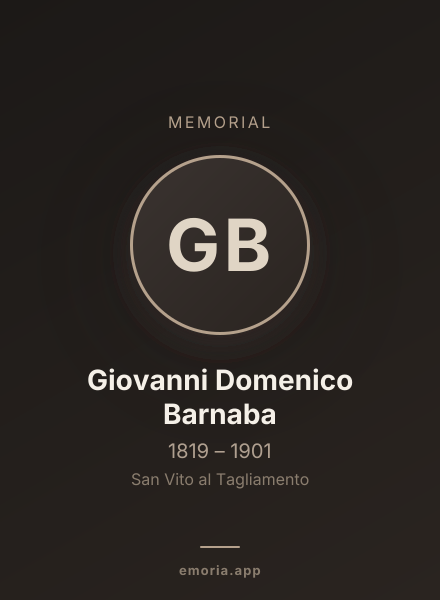 Memorial portrait of Giovanni Domenico Barnaba