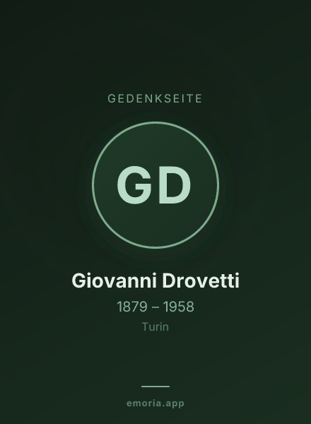 Gedenkportrait von Giovanni Drovetti