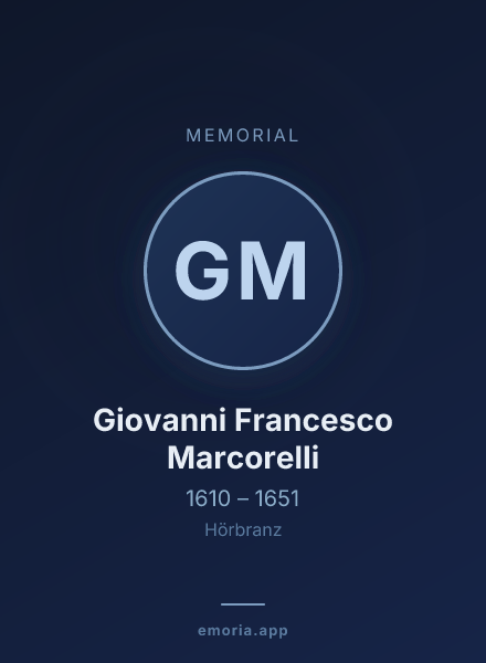 Memorial portrait of Giovanni Francesco Marcorelli