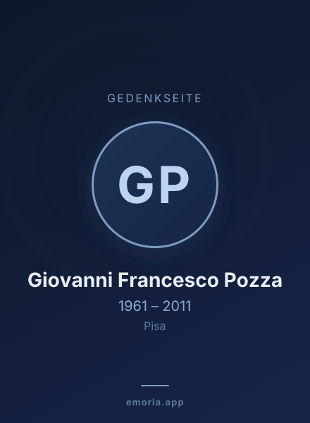 Gedenkportrait von Giovanni Francesco Pozza