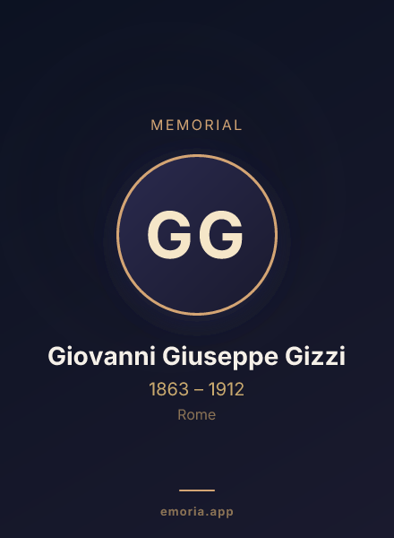 Memorial portrait of Giovanni Giuseppe Gizzi