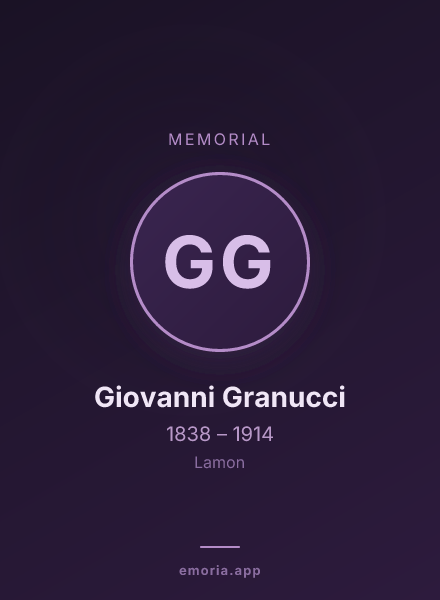 Memorial portrait of Giovanni Granucci