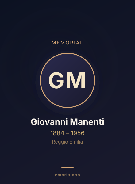 Memorial portrait of Giovanni Manenti