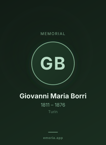 Memorial portrait of Giovanni Maria Borri
