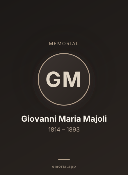 Memorial portrait of Giovanni Maria Majoli