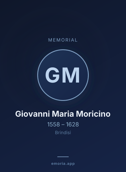 Memorial portrait of Giovanni Maria Moricino