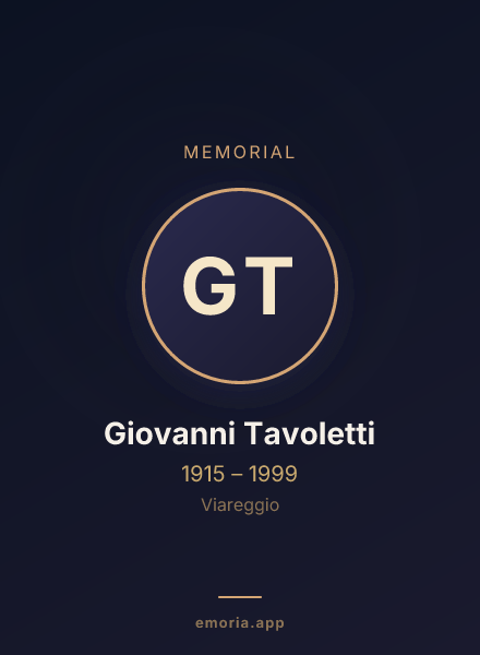 Memorial portrait of Giovanni Tavoletti