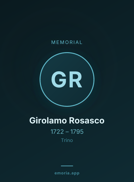 Memorial portrait of Girolamo Rosasco