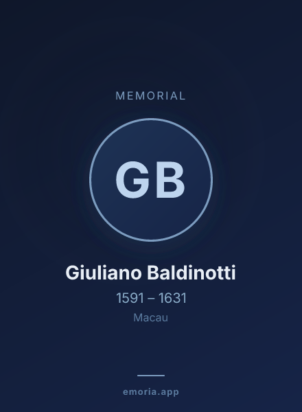 Memorial portrait of Giuliano Baldinotti