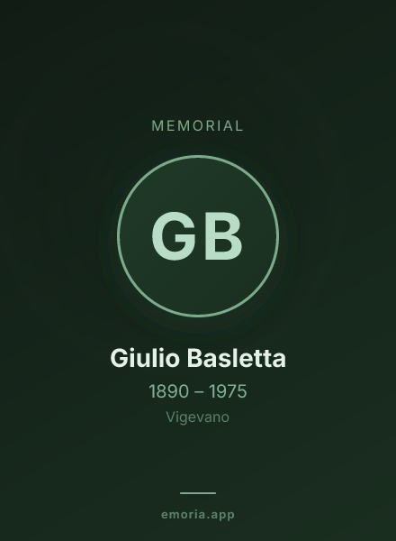 Memorial portrait of Giulio Basletta