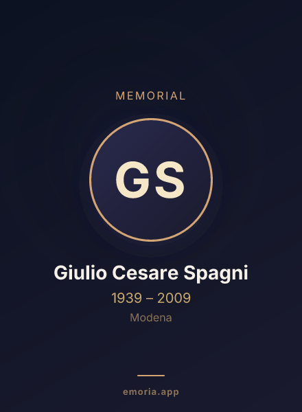 Memorial portrait of Giulio Cesare Spagni