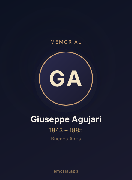Memorial portrait of Giuseppe Agujari