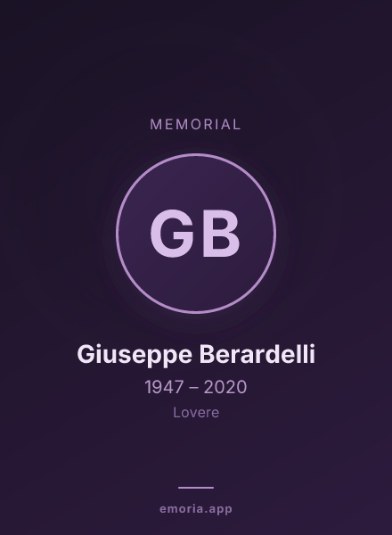 Memorial portrait of Giuseppe Berardelli