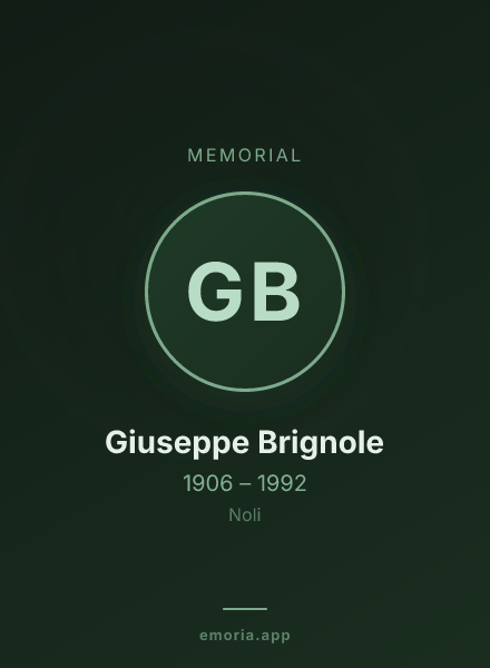 Memorial portrait of Giuseppe Brignole