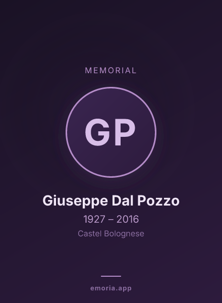 Memorial portrait of Giuseppe Dal Pozzo