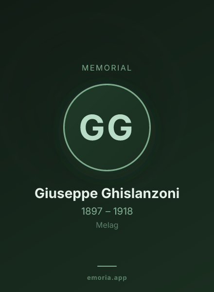 Memorial portrait of Giuseppe Ghislanzoni