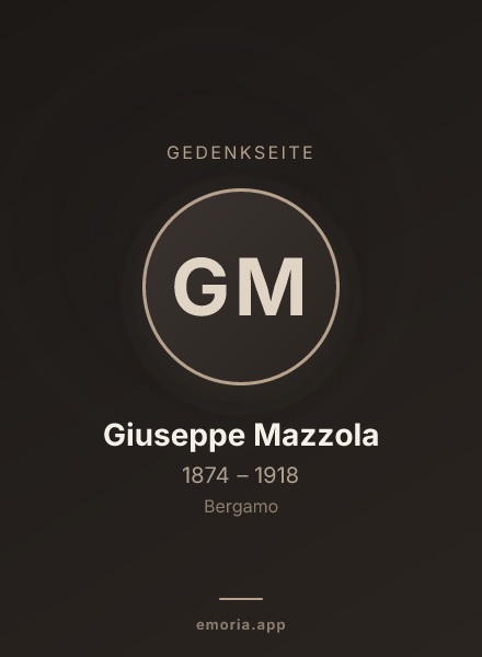 Gedenkportrait von Giuseppe Mazzola