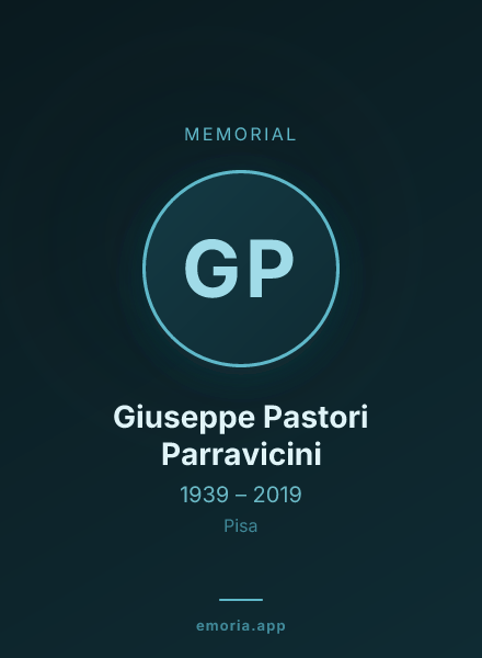 Memorial portrait of Giuseppe Pastori Parravicini