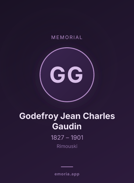 Memorial portrait of Godefroy Jean Charles Gaudin