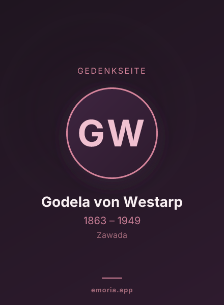 Gedenkportrait von Godela von Westarp