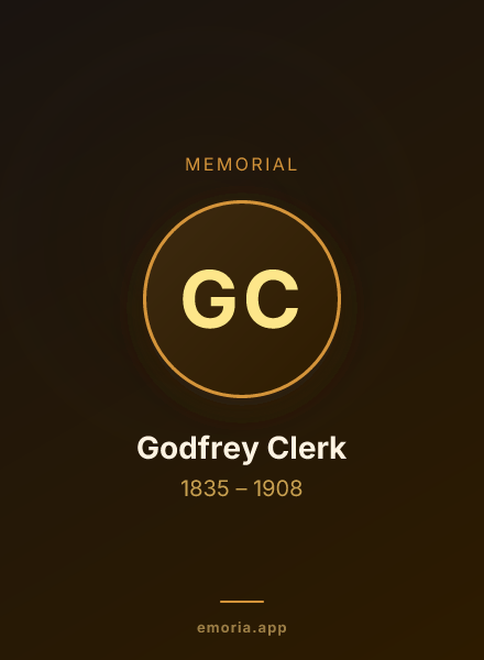 Memorial portrait of Godfrey Clerk