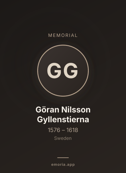 Memorial portrait of Göran Nilsson Gyllenstierna