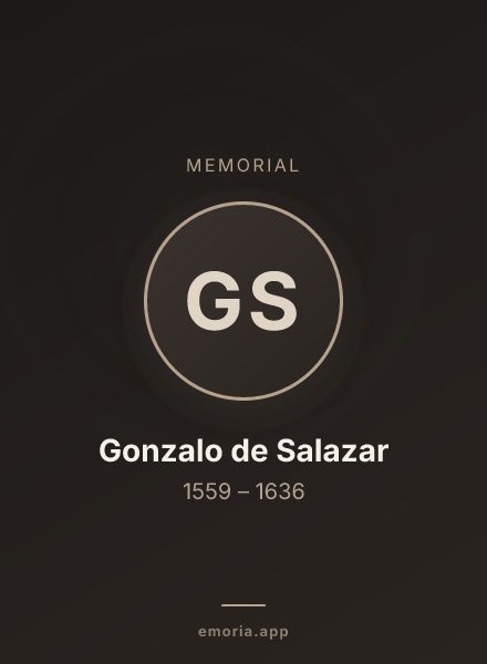 Memorial portrait of Gonzalo de Salazar