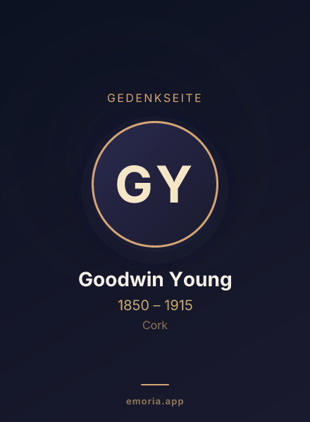 Gedenkportrait von Goodwin Young